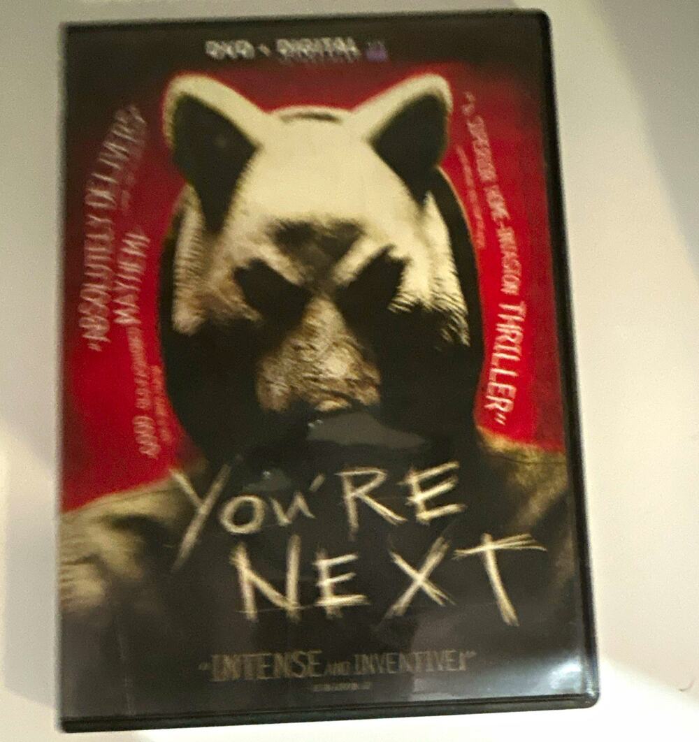 Lionsgate “You're Next” DVD + R Rated Tall DVD Case